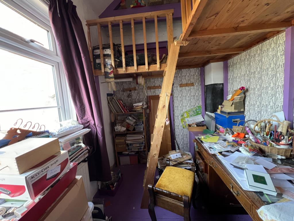 Lot: 168 - FOUR STOREY TOWN HOUSE FOR UPDATING - General view of bedroom four